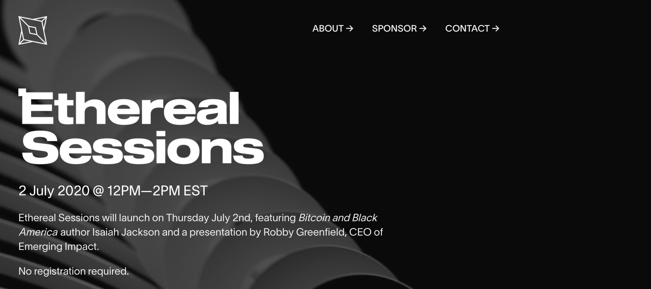 Ethereal Sessions begins July 2