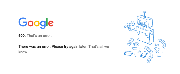 Google suffers outage