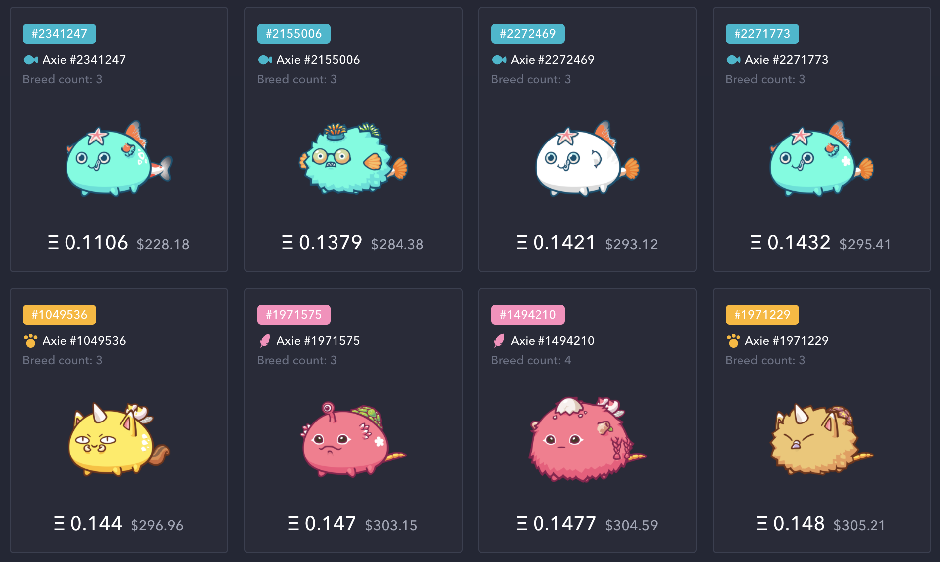 axie infinity blockchain game