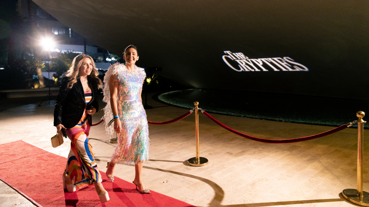 People on red carpet