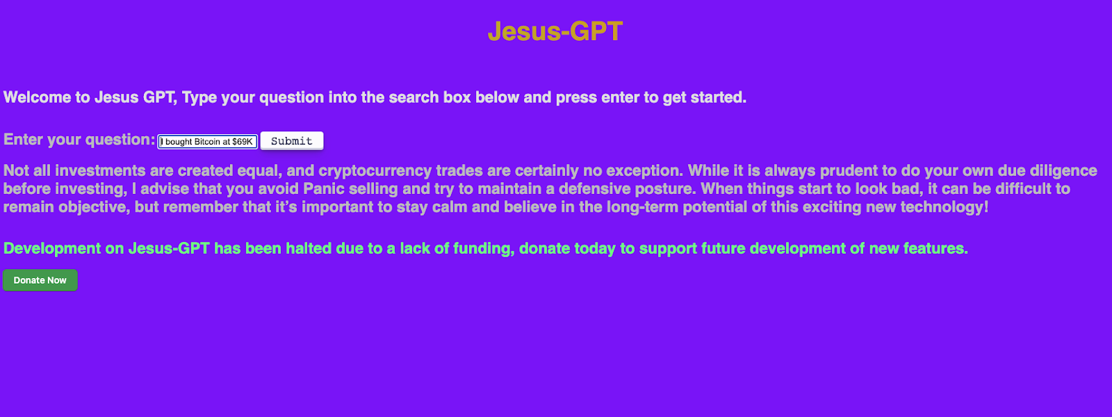 Jesus GPT