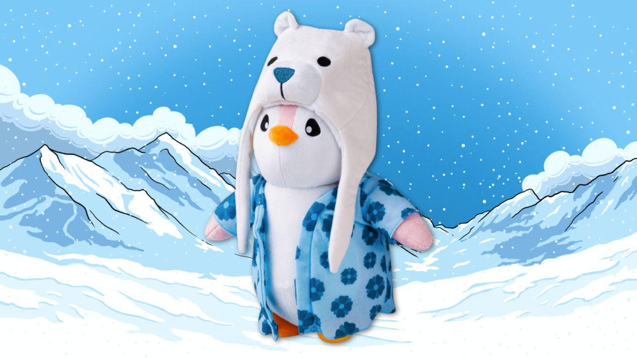 Pudgy Penguins plush doll
