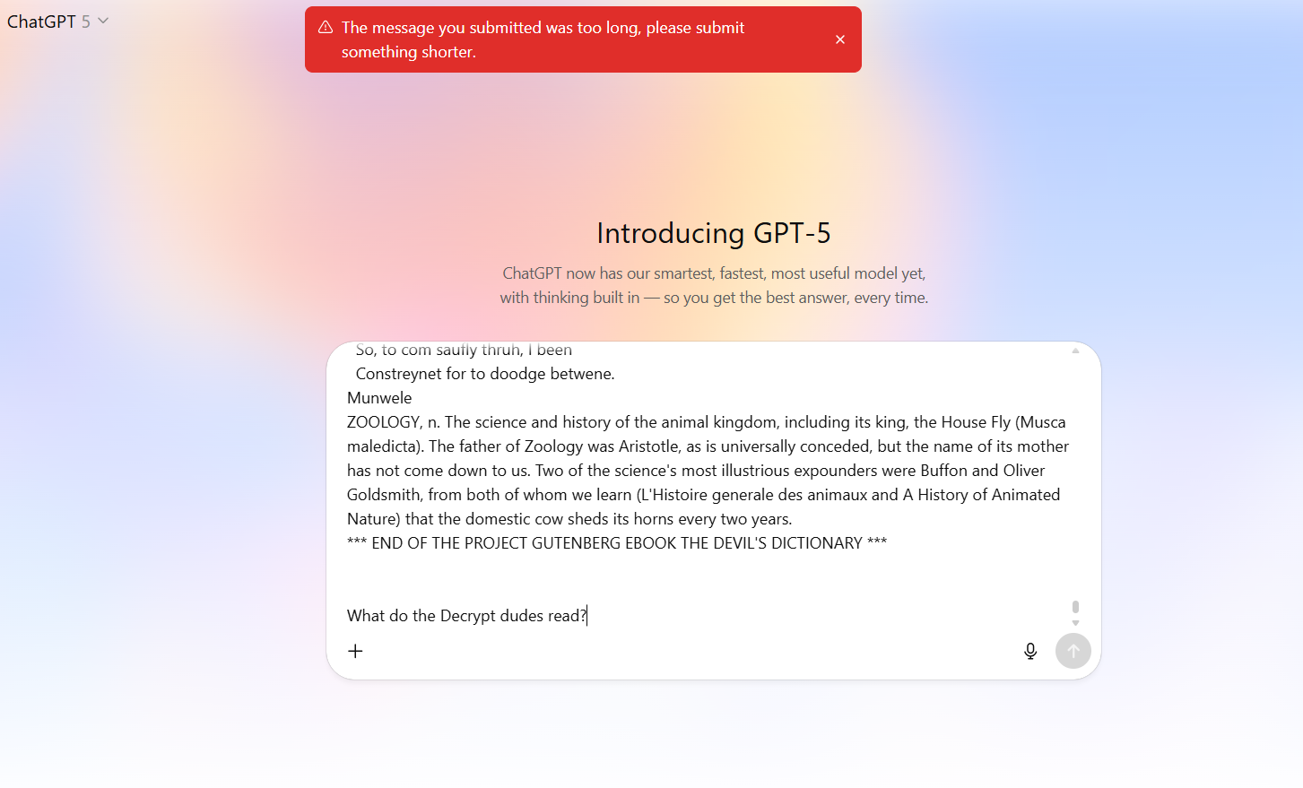 OpenAI GPT-5 Review: Built to Win Benchmarks, Not Hearts - Decrypt