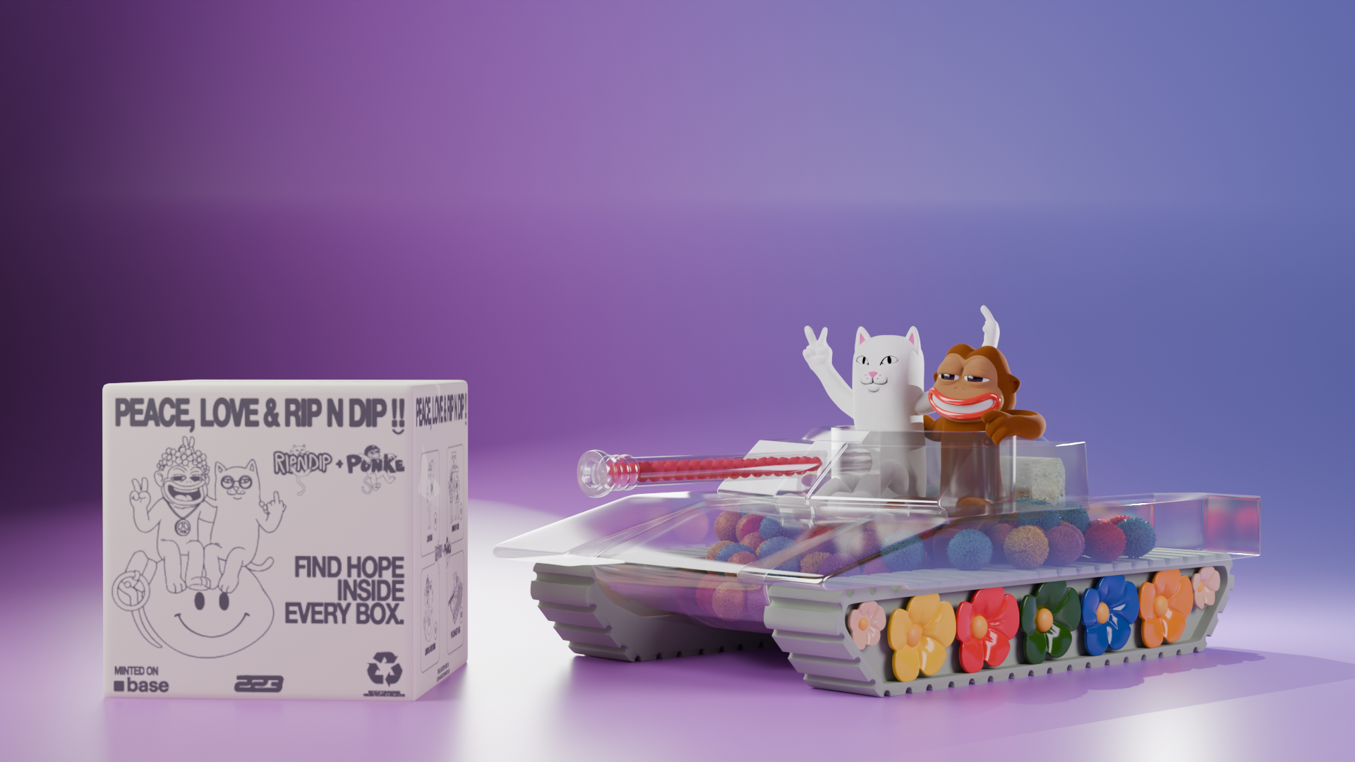 Ponke Meme Coin Brand Teams With RIPNDIP for Blind Box Collectible Drop -  Decrypt