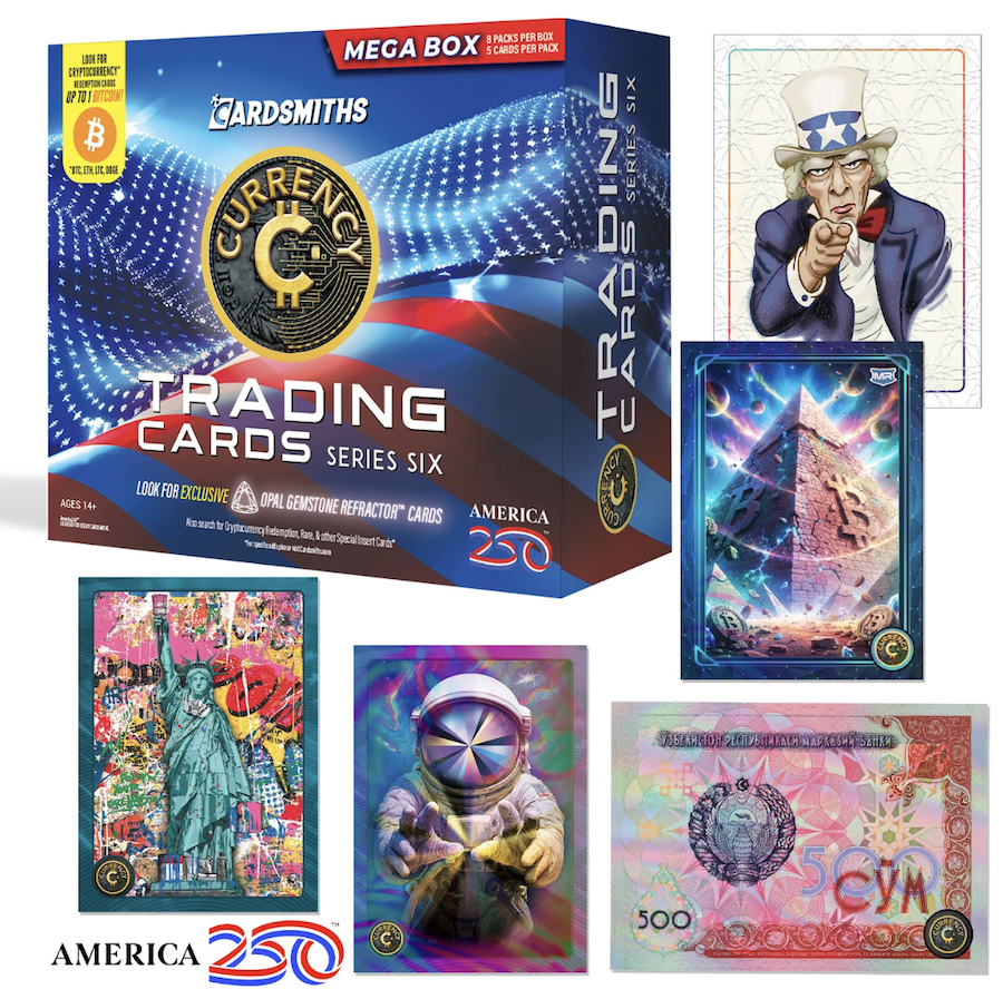 Cardsmiths Currency Series 6 trading cards
